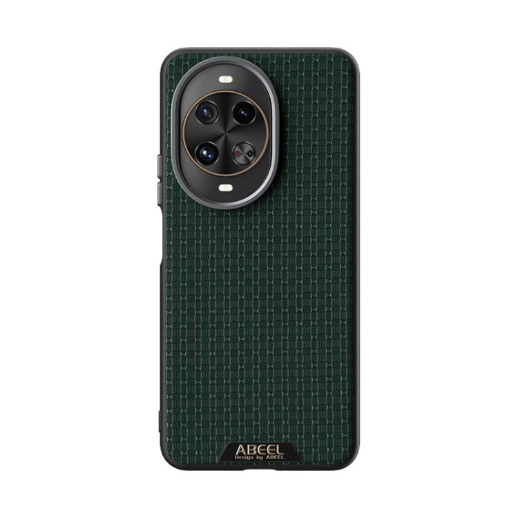 For Huawei nova 14 Pro ABEEL Ruyi Pattern 6D Micro Relief MagSafe Leather Phone Case