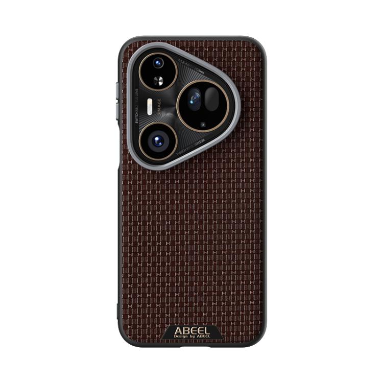 For Huawei Pura 80 Ultra 5G ABEEL Ruyi Pattern 6D Micro Relief MagSafe Leather Phone Case