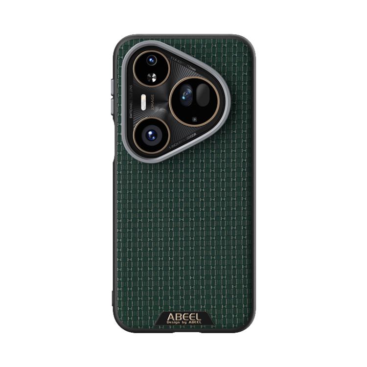 For Huawei Pura 80 Ultra 5G ABEEL Ruyi Pattern 6D Micro Relief MagSafe Leather Phone Case