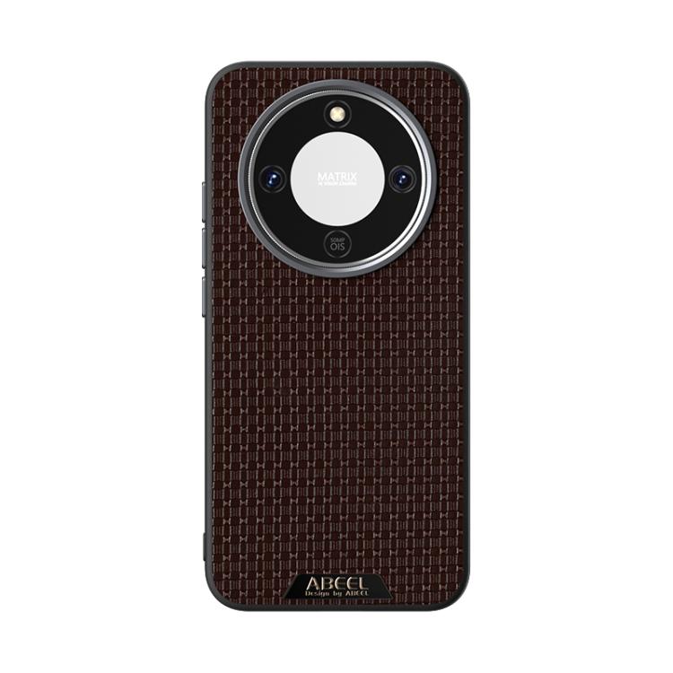 For Honor X70 5G ABEEL Ruyi Pattern 6D Micro Relief MagSafe Leather Phone Case