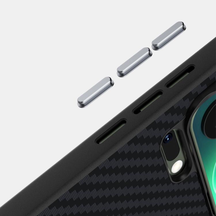 For Xiaomi 17 Ultra ABEEL C Carbon Fiber Series 6D Micro Relief MagSafe Phone Case