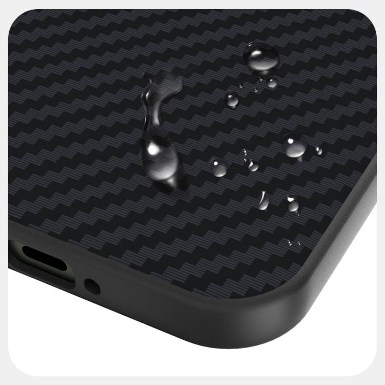 For Xiaomi 17 Ultra ABEEL C Carbon Fiber Series 6D Micro Relief MagSafe Phone Case