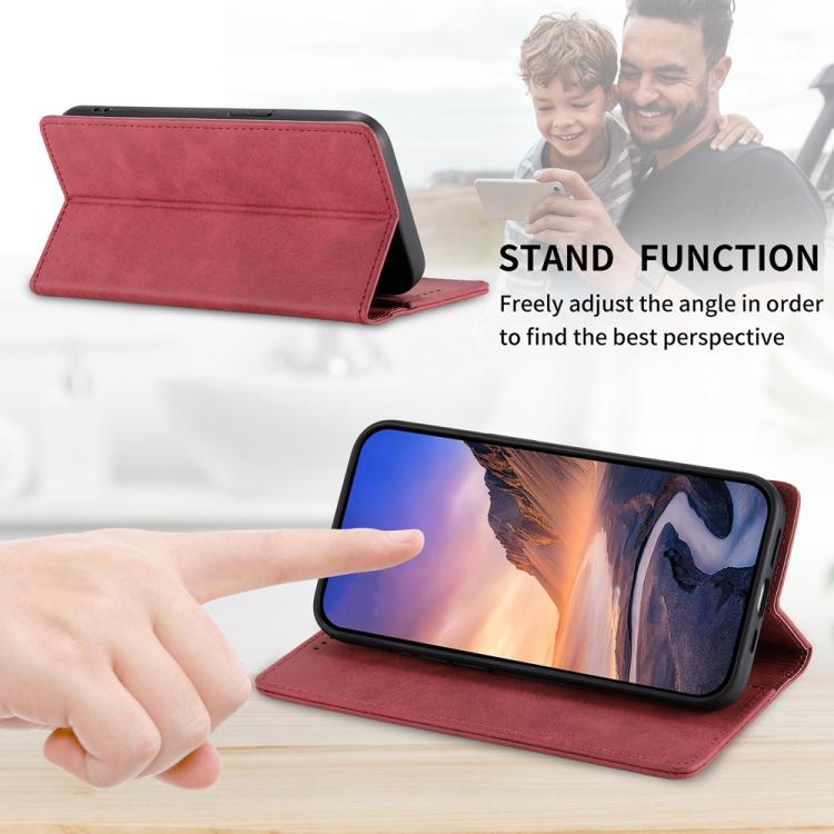 For Samsung Galaxy S26+ 5G Business Solid Color Magnetic RFID Leather Phone Case