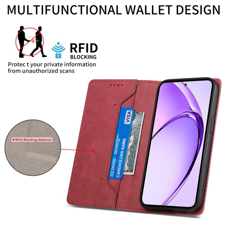 For Samsung Galaxy S26 Ultra 5G Business Solid Color Magnetic RFID Leather Phone Case