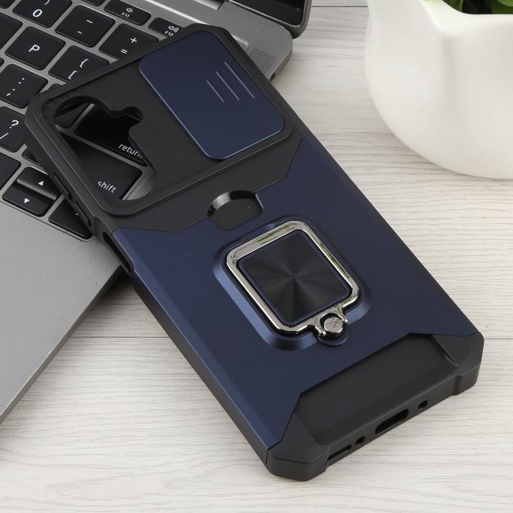 For Samsung Galaxy A26 5G Camera Shield Card Slot PC+TPU Phone Case