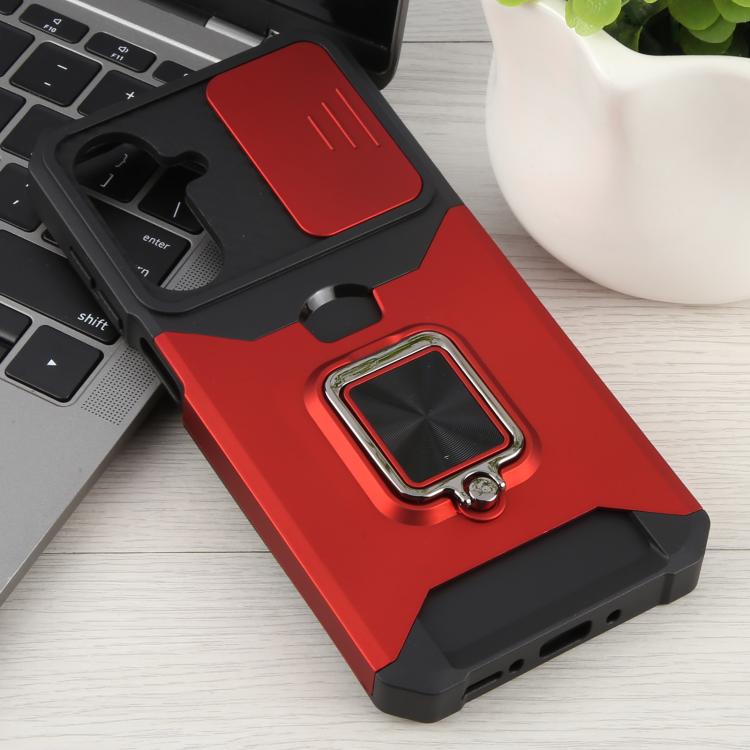 For Samsung Galaxy A26 5G Camera Shield Card Slot PC+TPU Phone Case