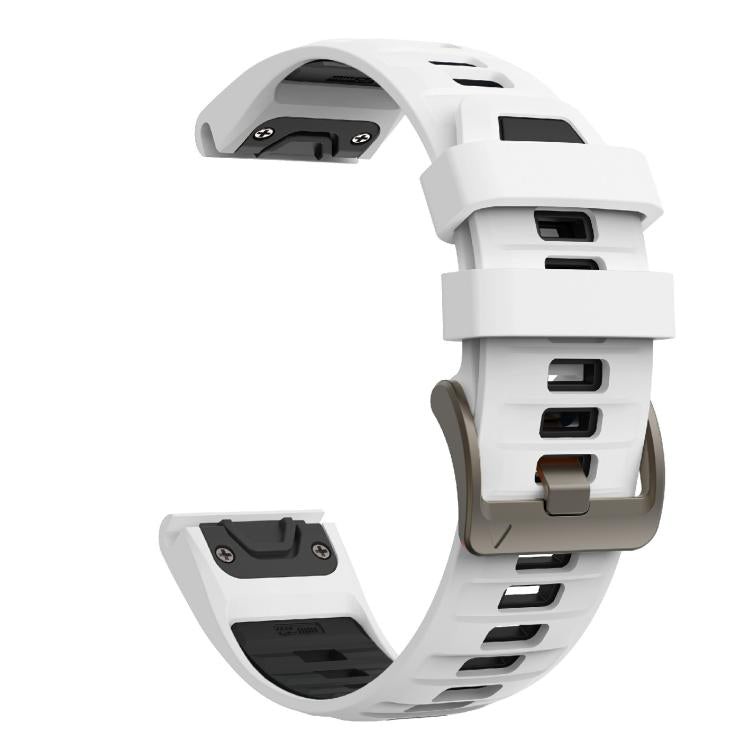 For Garmin 26mm Kalebol Two-color Silicone Strap