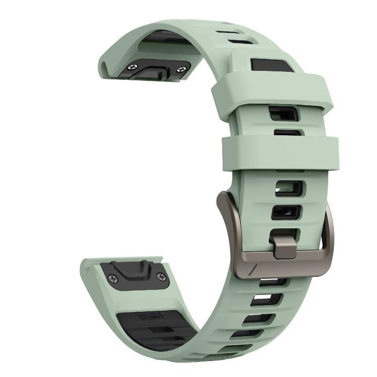 For Garmin 26mm Kalebol Two-color Silicone Strap
