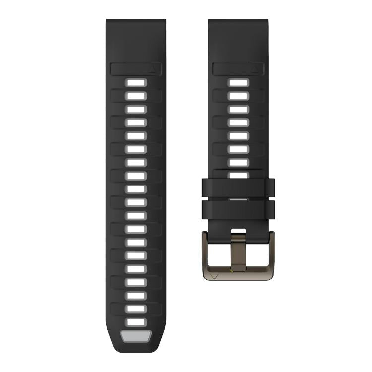 For Garmin 26mm Kalebol Two-color Silicone Strap