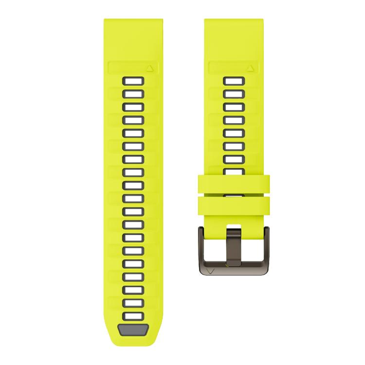 For Garmin 26mm Kalebol Two-color Silicone Strap