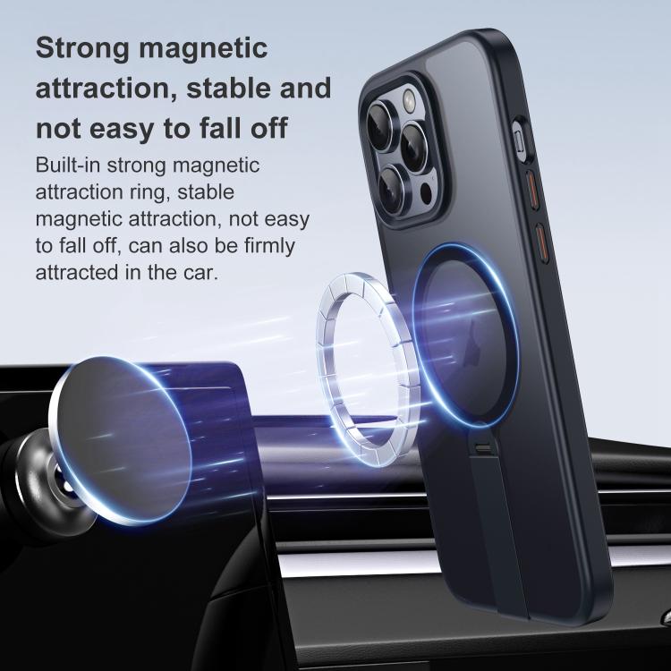 For iPhone 13 Pro Rotating Bar Holder Magnetic MagSafe Phone Case
