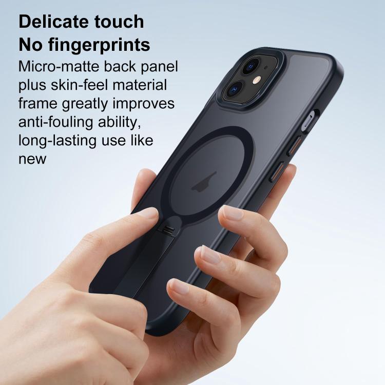 For iPhone 12 Rotating Bar Holder Magnetic MagSafe Phone Case