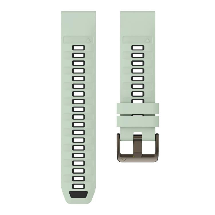 For Garmin 22mm Kalebol Two-color Silicone Strap