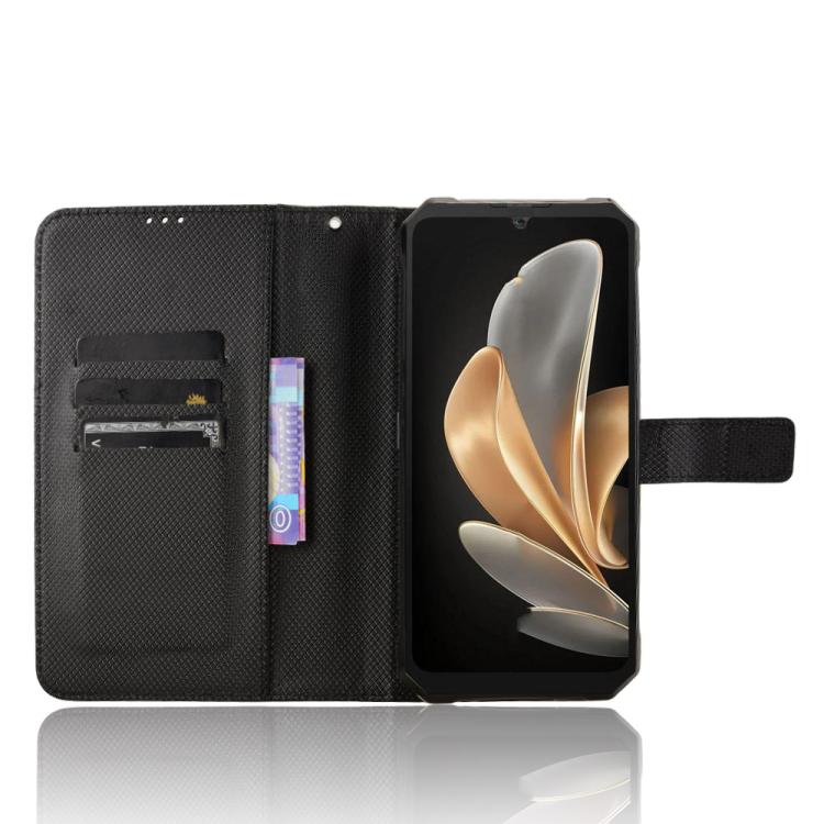 For Fossibot F109 Diamond Texture Leather Phone Case