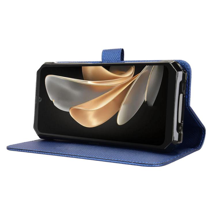 For Fossibot F109 Diamond Texture Leather Phone Case