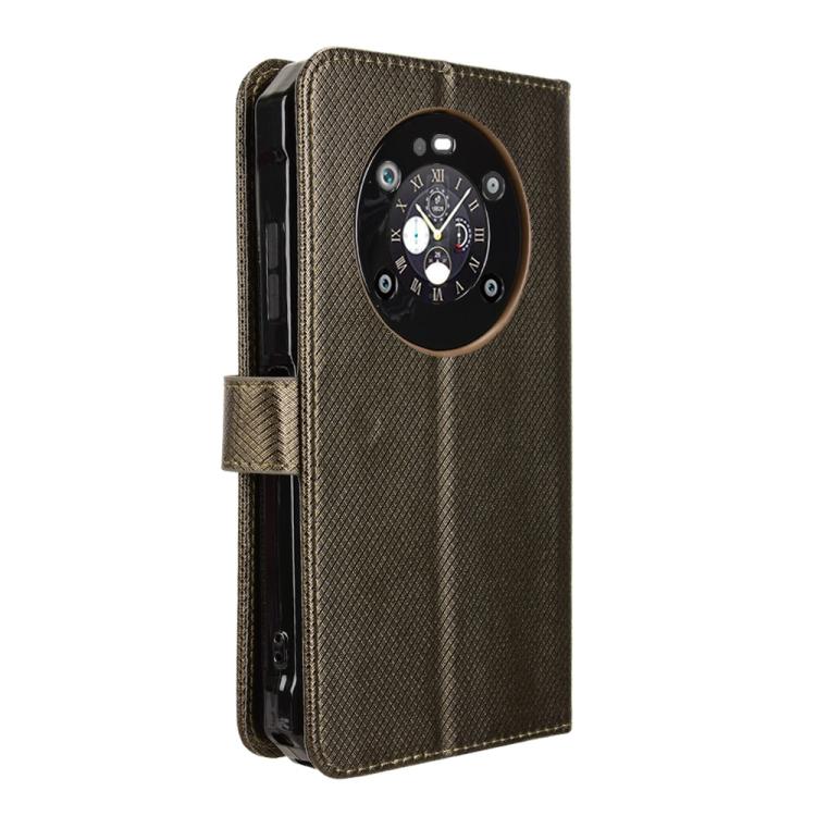 For Fossibot F109 Diamond Texture Leather Phone Case