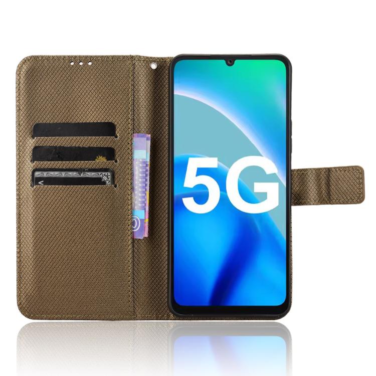 For Fossibot S1 5G Diamond Texture Leather Phone Case