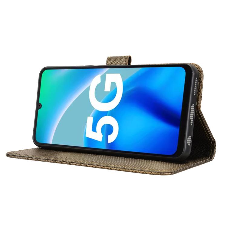 For Fossibot S1 5G Diamond Texture Leather Phone Case