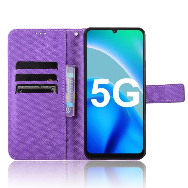 For Fossibot S1 5G Diamond Texture Leather Phone Case