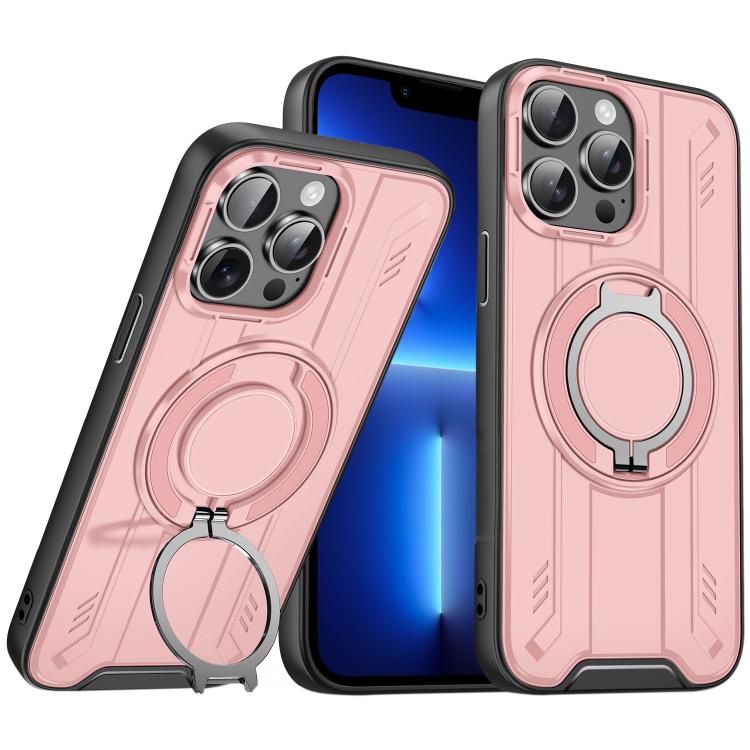 For iPhone 13 Pro Rotating Ring Holder Magnetic MagSafe Phone Case