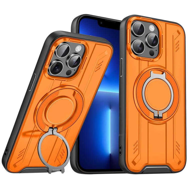 For iPhone 13 Pro Rotating Ring Holder Magnetic MagSafe Phone Case