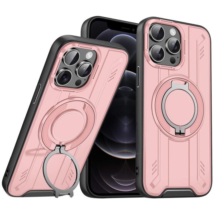 For iPhone 12 Pro Rotating Ring Holder Magnetic MagSafe Phone Case