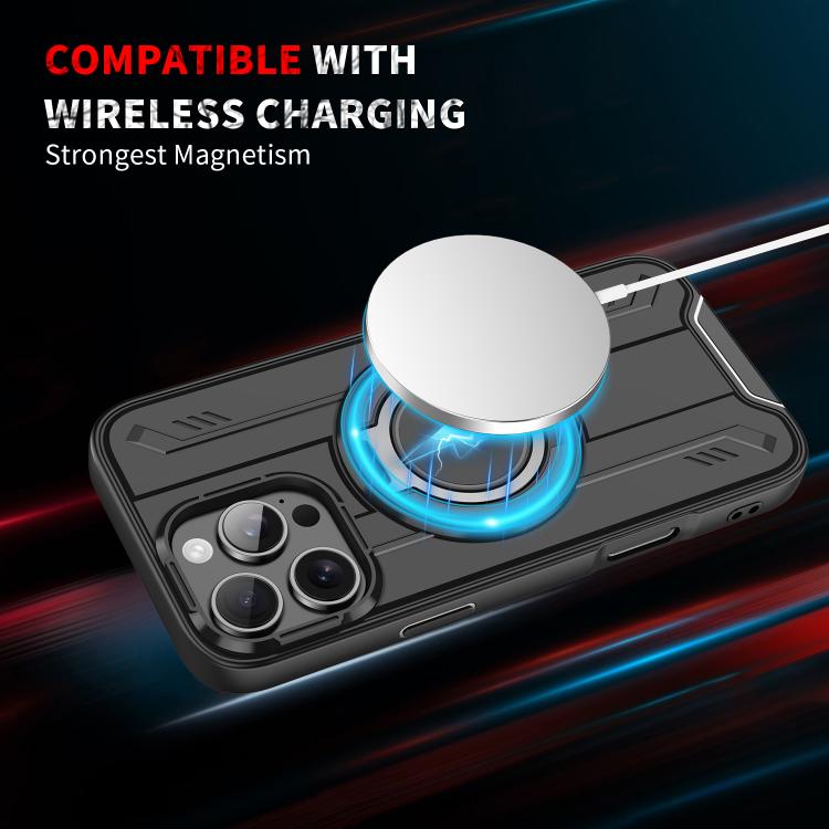 For iPhone 14 Pro Rotating Ring Holder Magnetic MagSafe Phone Case