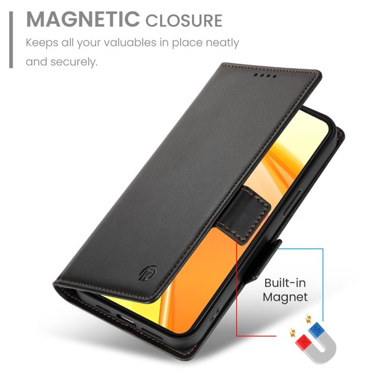 For vivo V50 Side Buckle Magnetic Frosted Leather Phone Case