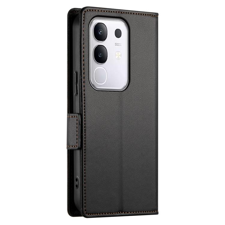 For vivo Y29s 5G / Y04 4G Side Buckle Magnetic Frosted Leather Phone Case