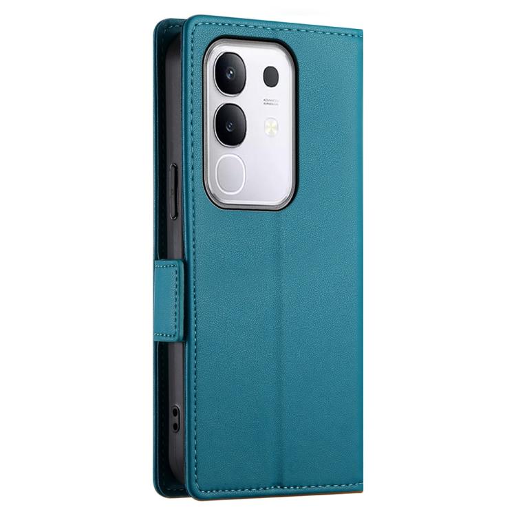 For vivo Y29s 5G / Y04 4G Side Buckle Magnetic Frosted Leather Phone Case