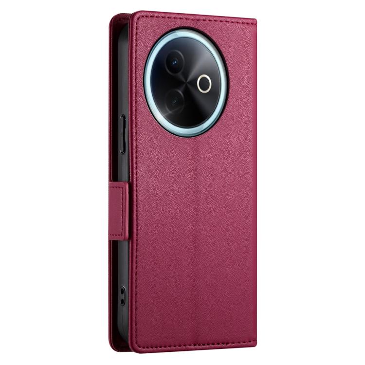 For vivo Y39 5G Side Buckle Magnetic Frosted Leather Phone Case