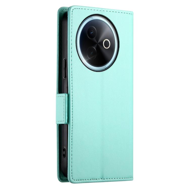 For vivo Y39 5G Side Buckle Magnetic Frosted Leather Phone Case