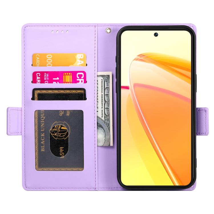 For vivo Y39 5G Side Buckle Magnetic Frosted Leather Phone Case