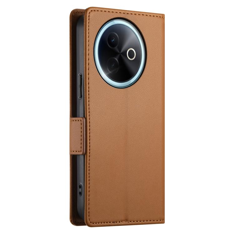 For vivo Y39 5G Side Buckle Magnetic Frosted Leather Phone Case