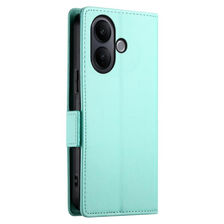 For vivo V60 Lite 5G Side Buckle Magnetic Frosted Leather Phone Case