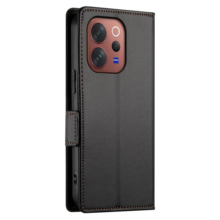 For vivo V70 5G / S50 5G Side Buckle Magnetic Frosted Leather Phone Case