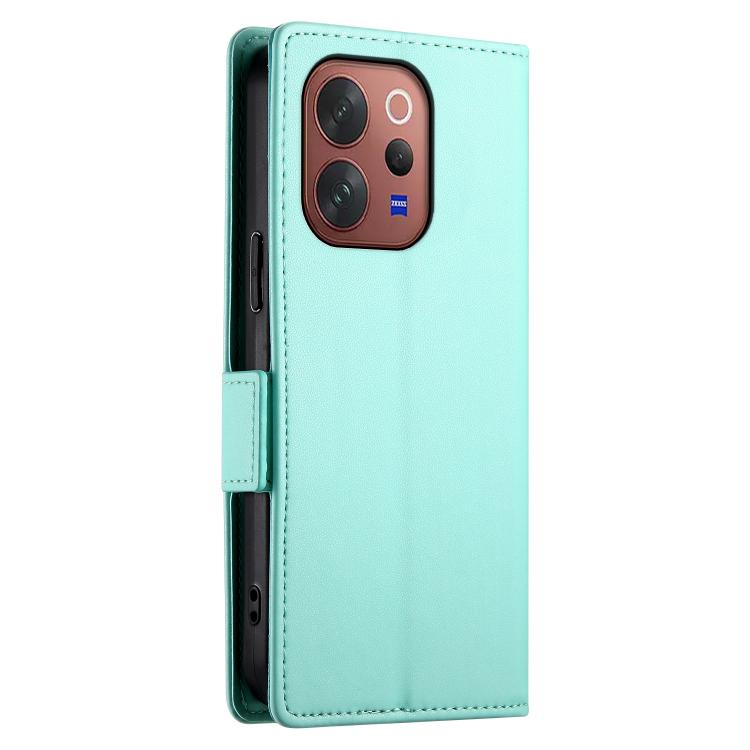 For vivo V70 5G / S50 5G Side Buckle Magnetic Frosted Leather Phone Case