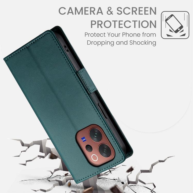 For vivo V70 5G / S50 5G Side Buckle Magnetic Frosted Leather Phone Case
