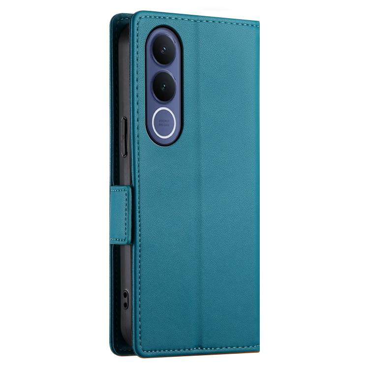 For vivo V70 FE 5G Side Buckle Magnetic Frosted Leather Phone Case