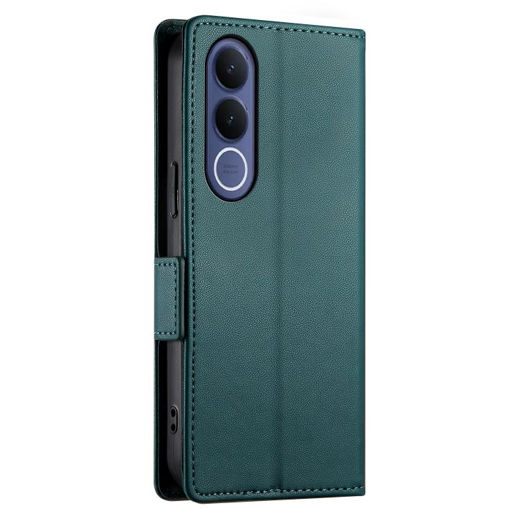 For vivo V70 FE 5G Side Buckle Magnetic Frosted Leather Phone Case