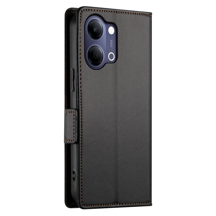 For vivo Y21 5G 2026 / Y05 4G Side Buckle Magnetic Frosted Leather Phone Case