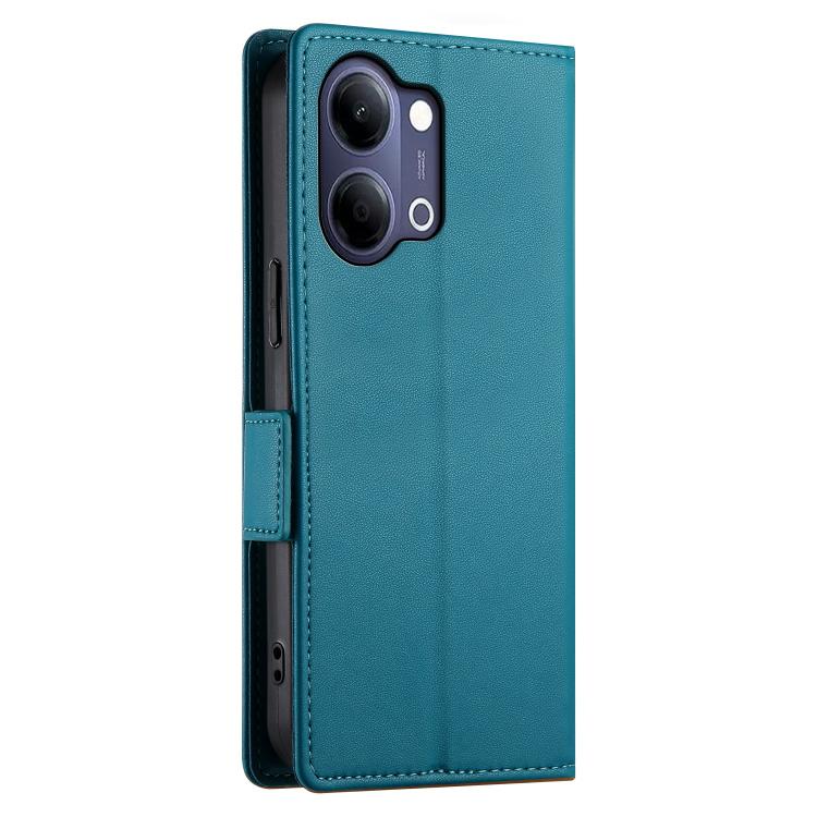 For vivo Y21 5G 2026 / Y05 4G Side Buckle Magnetic Frosted Leather Phone Case