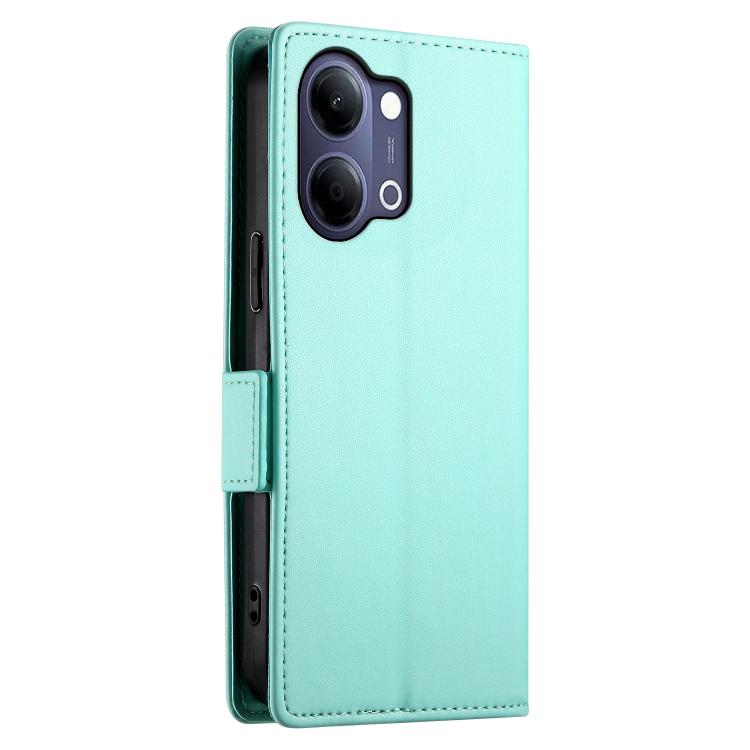 For vivo Y21 5G 2026 / Y05 4G Side Buckle Magnetic Frosted Leather Phone Case
