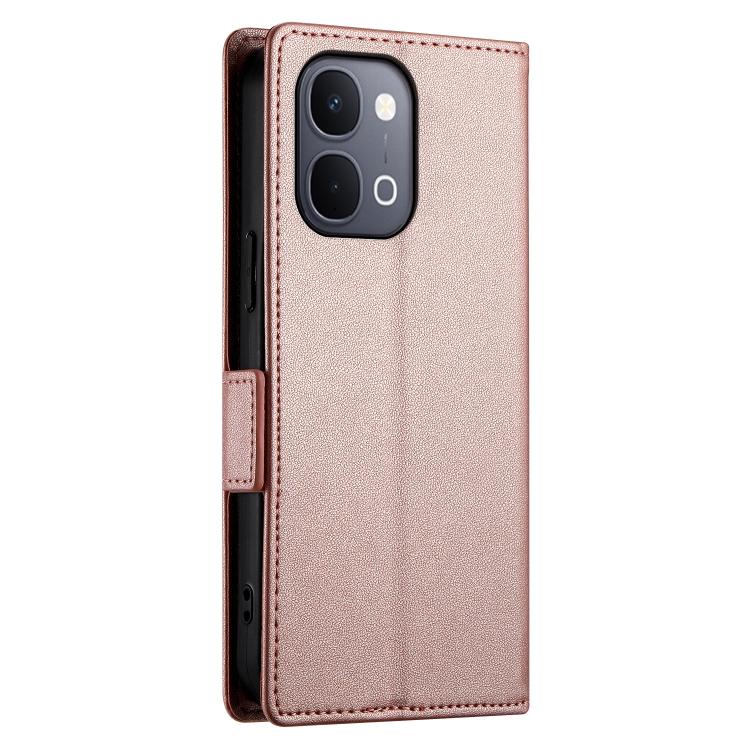 For vivo Y31d 4G Side Buckle Magnetic Frosted Leather Phone Case