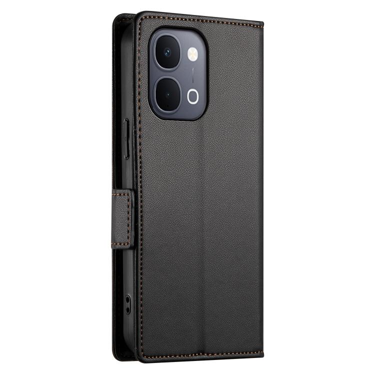 For vivo Y31d 4G Side Buckle Magnetic Frosted Leather Phone Case