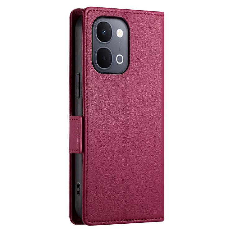 For vivo Y31d 4G Side Buckle Magnetic Frosted Leather Phone Case