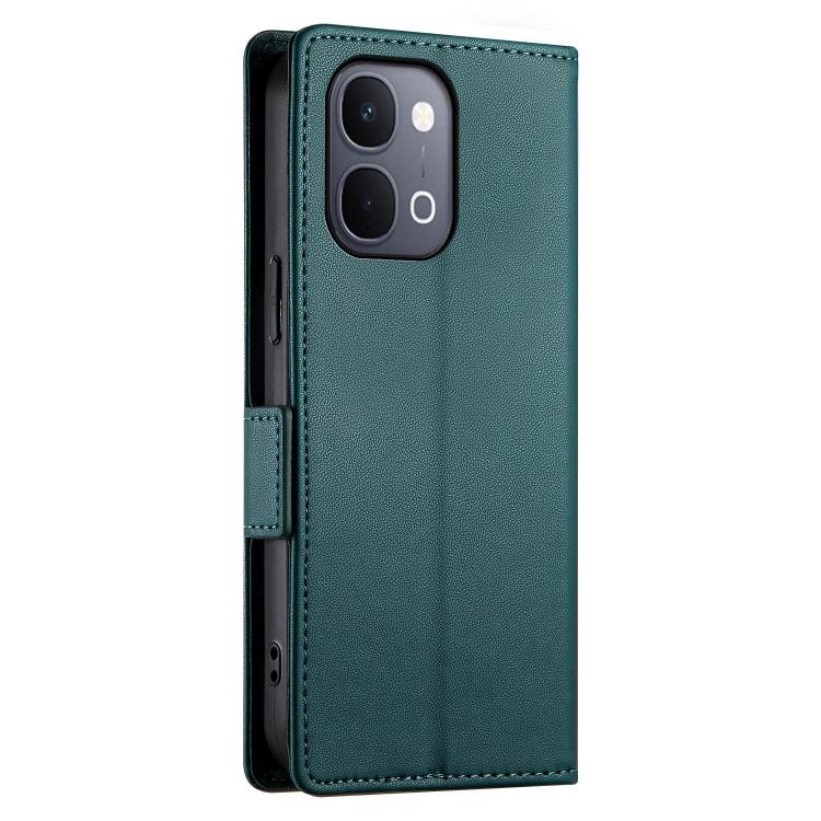 For vivo Y31d 4G Side Buckle Magnetic Frosted Leather Phone Case