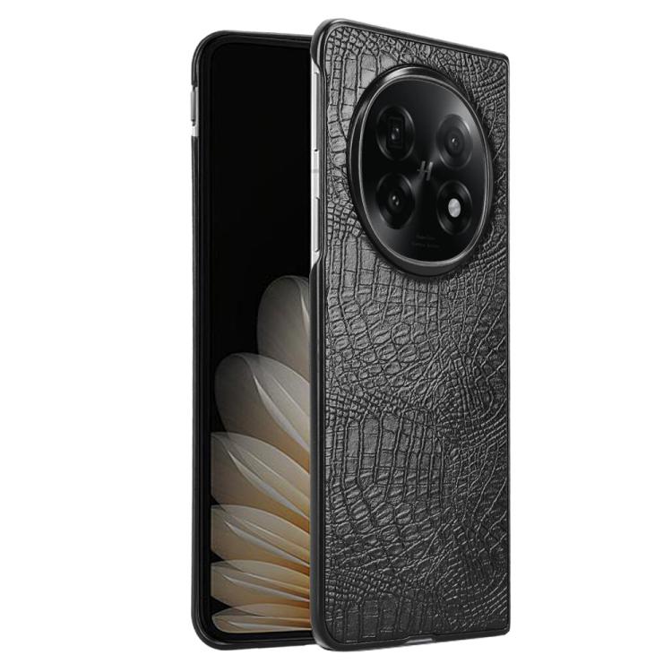 For OPPO Find N5 Crocodile Texture Back Cover Phone Case