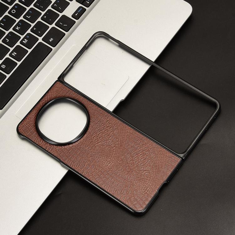 For OPPO Find N5 Crocodile Texture Back Cover Phone Case
