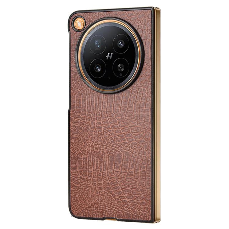 For OPPO Find N6 5G Crocodile Texture Back Cover Phone Case